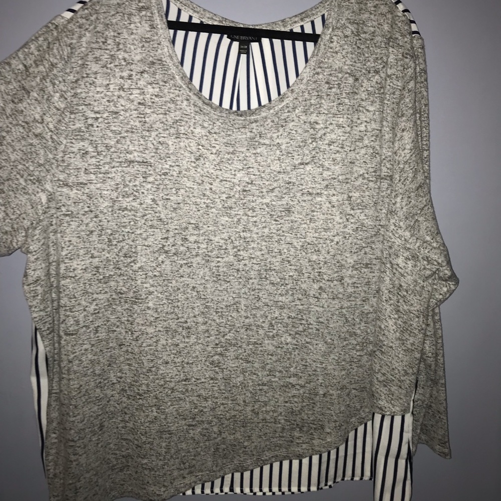 Lane Bryant sweater with panel back